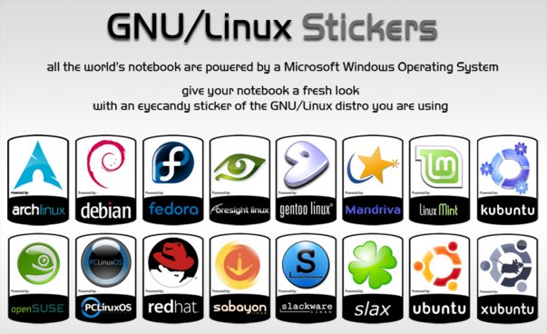 Hasil gambar untuk logo distro linux